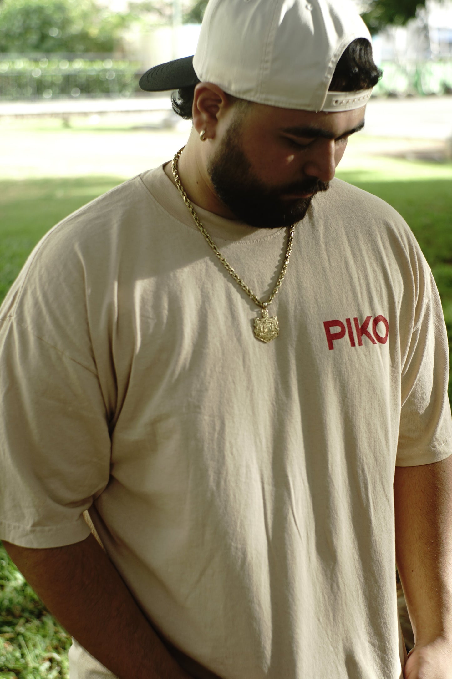 LEI PIKO TEE - (WET KAPA)