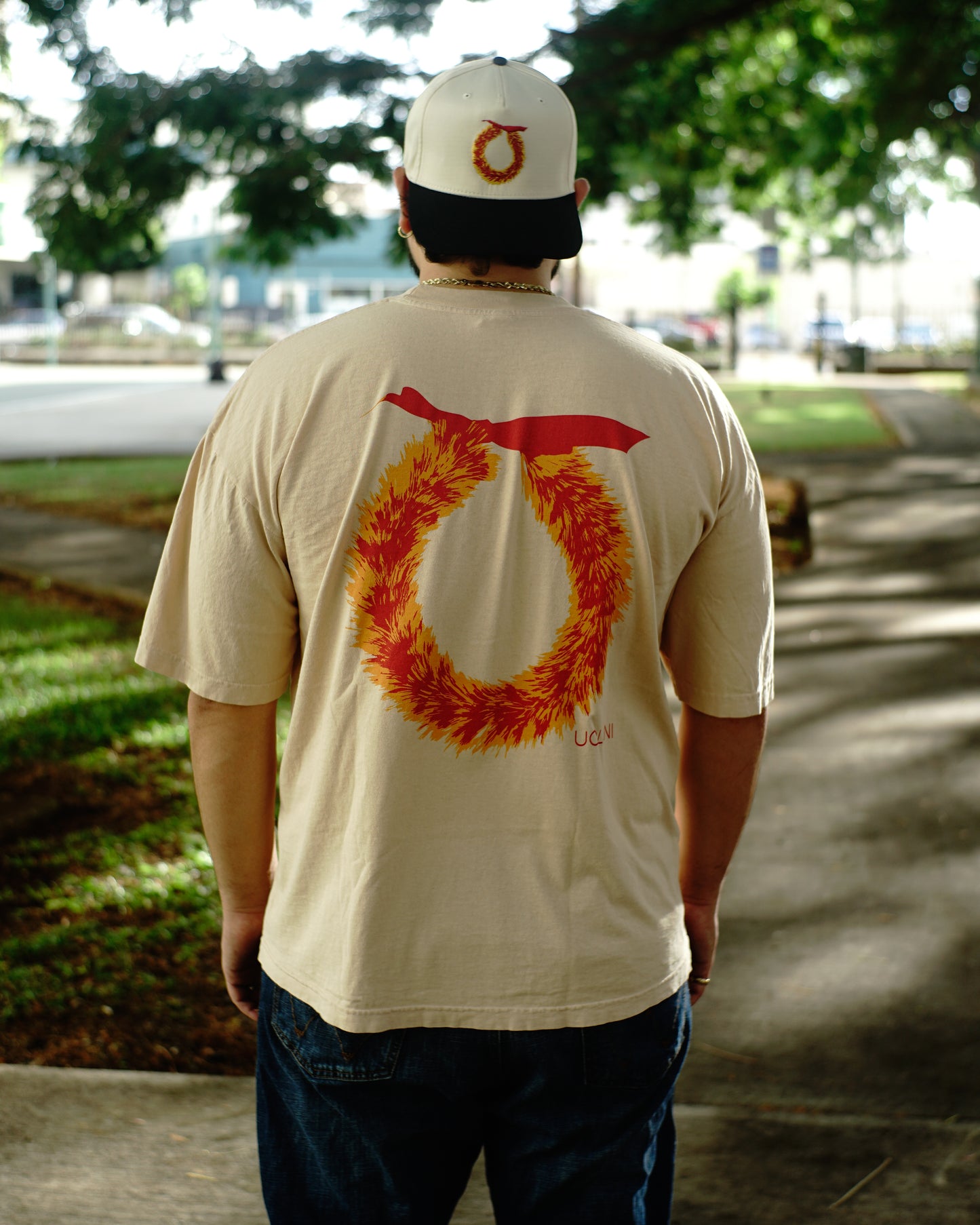 LEI PIKO TEE - (WET KAPA)